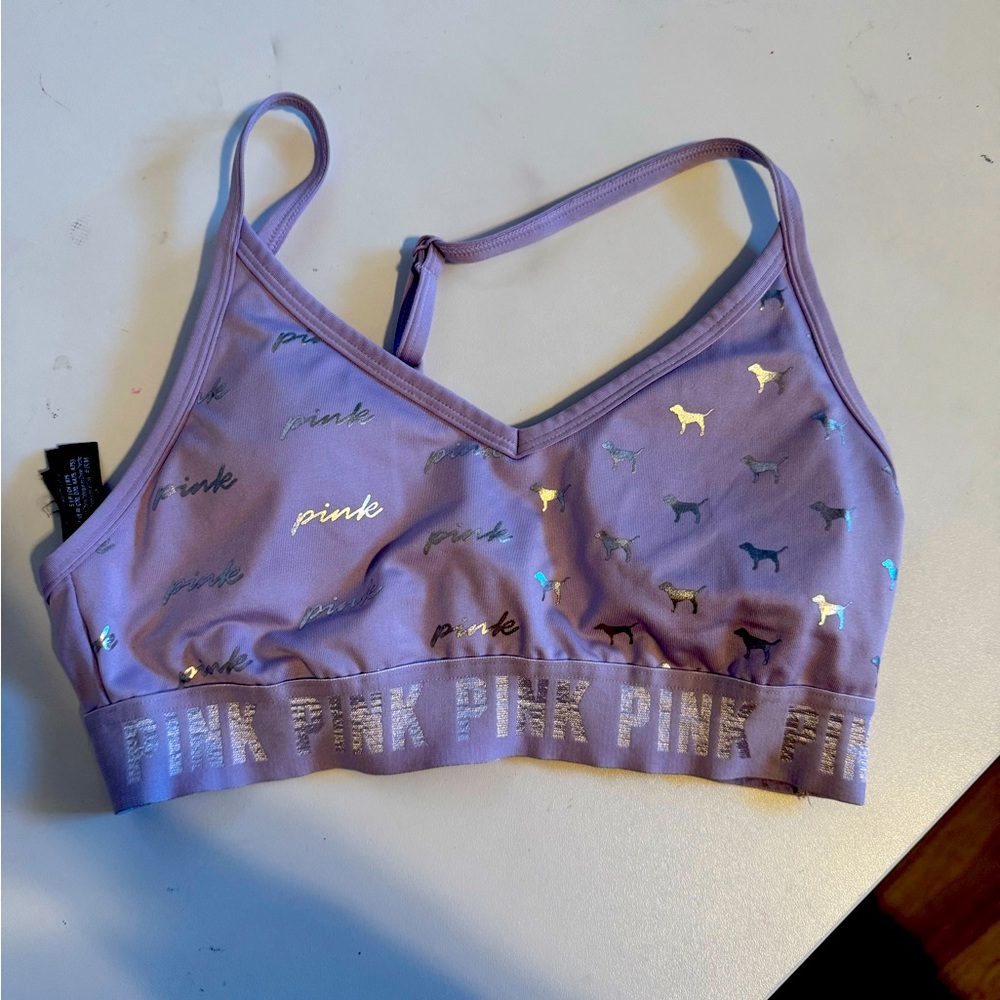 Pink brand sports bra